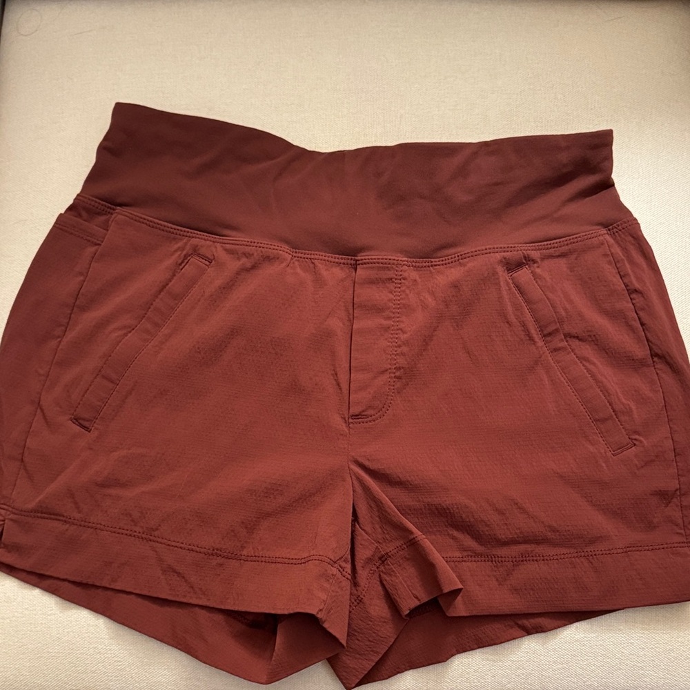 Athleta Athletic Rust Shorts
